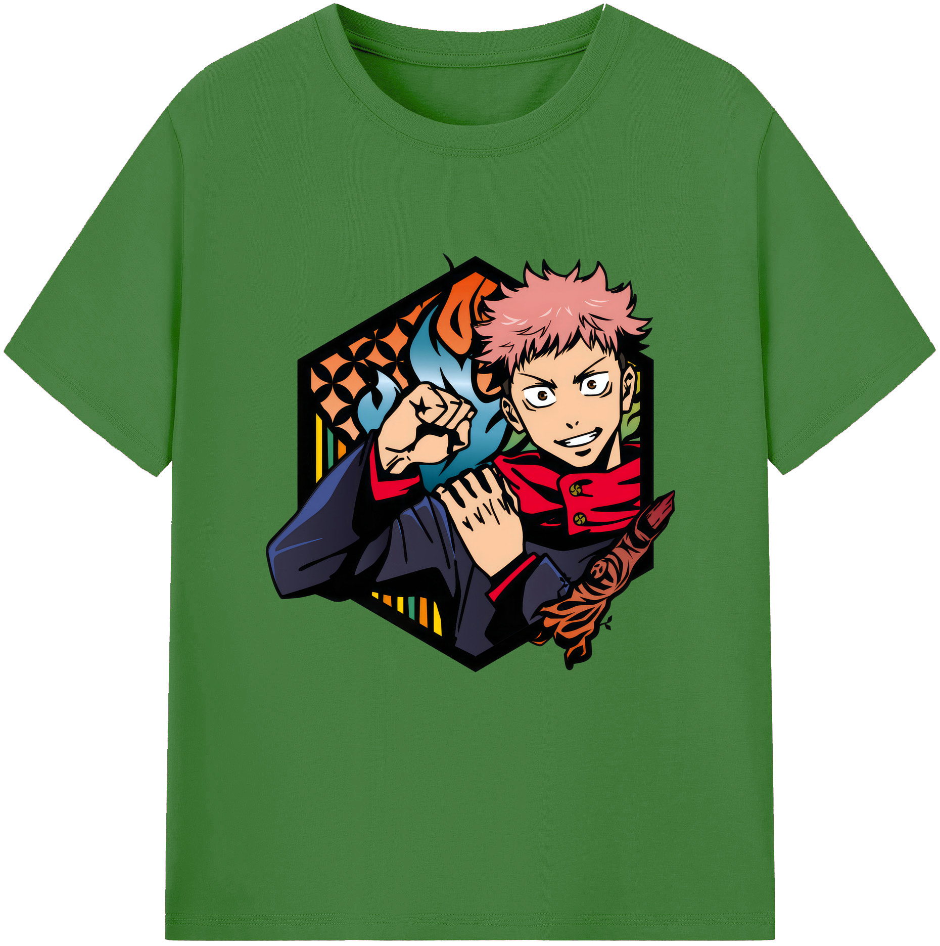 （画像用） 呪術廻戦 Jujutsu Kaisen レディースカジュアルプリントTシャツ（綿100％）